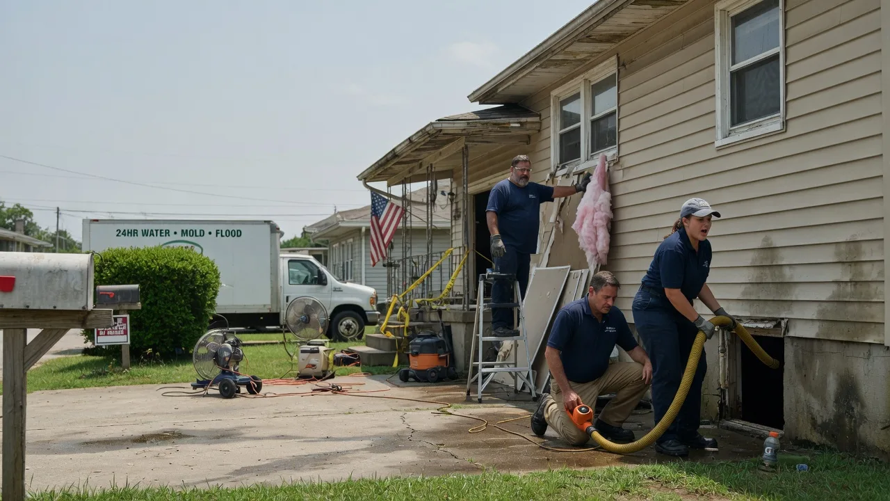 Water Damage Repair in Wing, AL near me